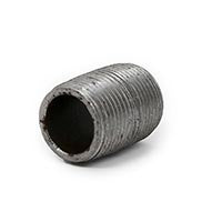 118 Nipple, Black,3/4''MPT X CLOSE,SCH80
