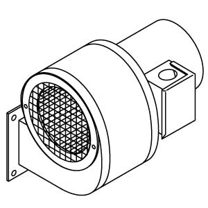 2000737 ASM, Combustion Fan, ECL/CE/CF/FRG