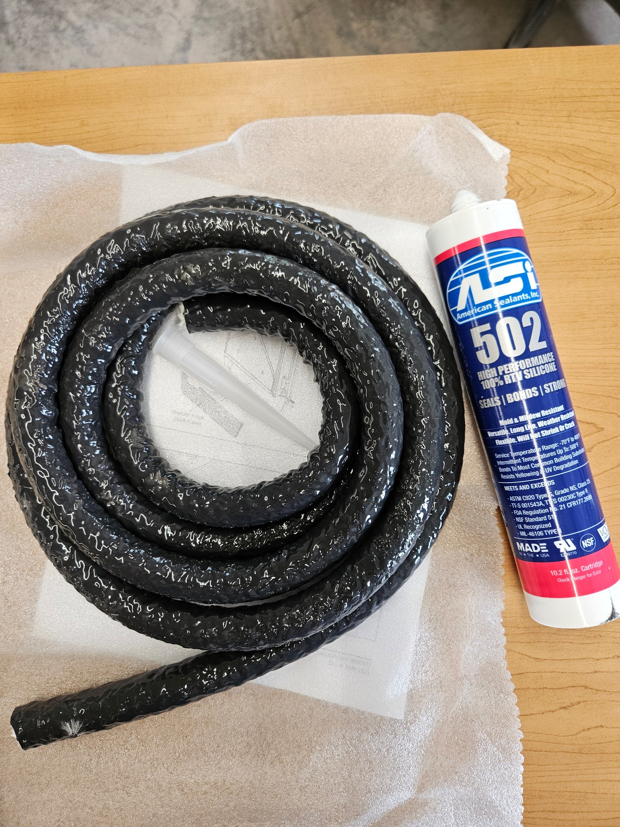 2500698 Kit, Door Seal, Silicone, CE/CF 7/9/ECL 32