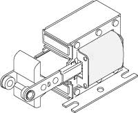 167 Solenoid, Steel Door, W/ Side Draft