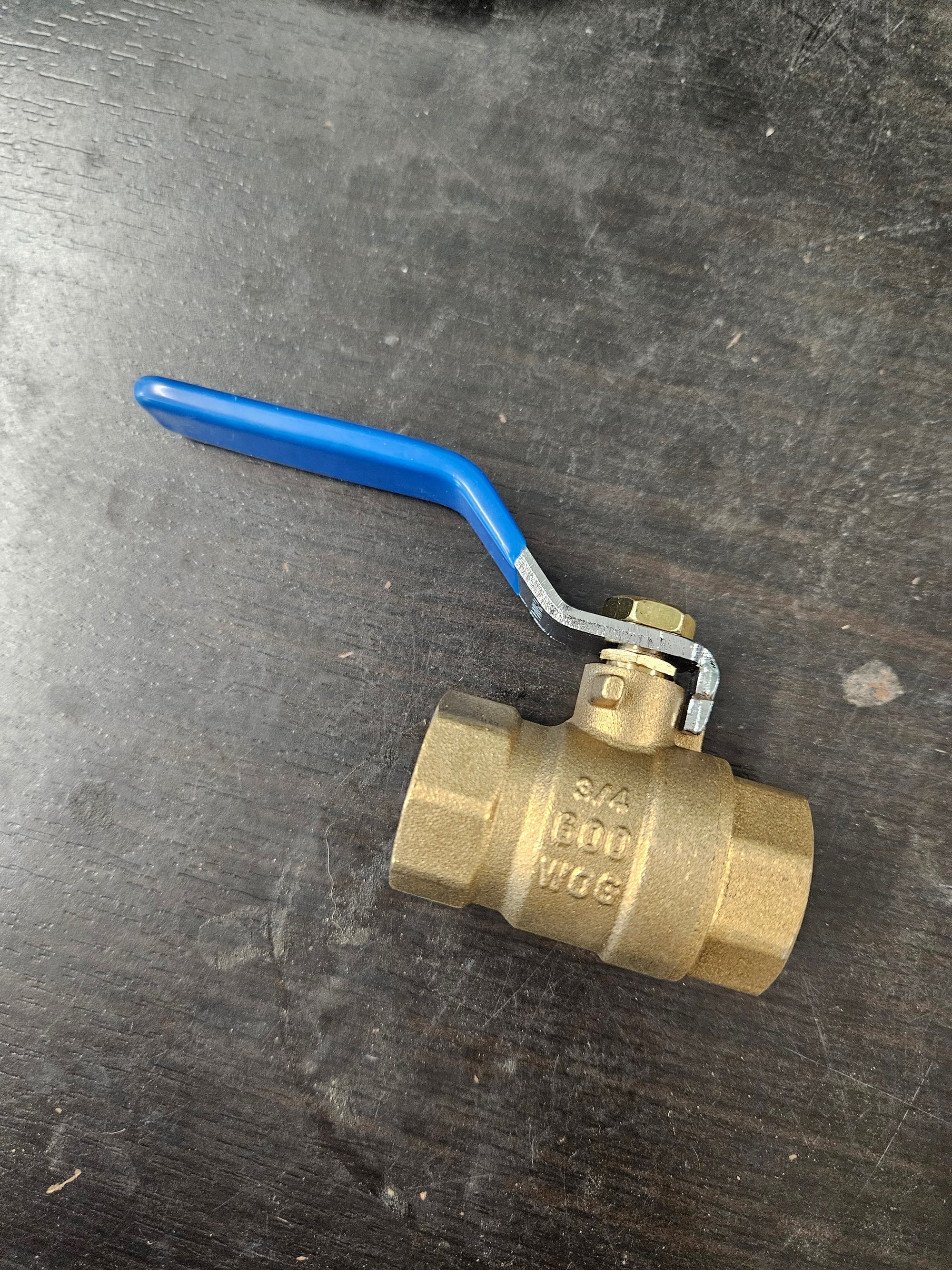 198 Ball Valve, Brass,3/4''FIP,LF