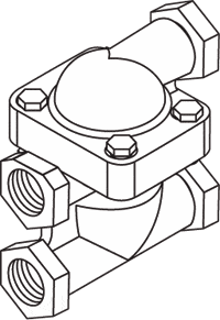 2500024 Kit, Thermostatic Valve, Single
