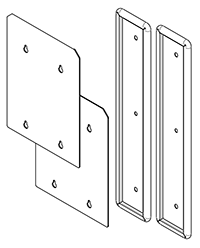 2500251 Kit, Heat Exchanger Cover/Heatshield, 750