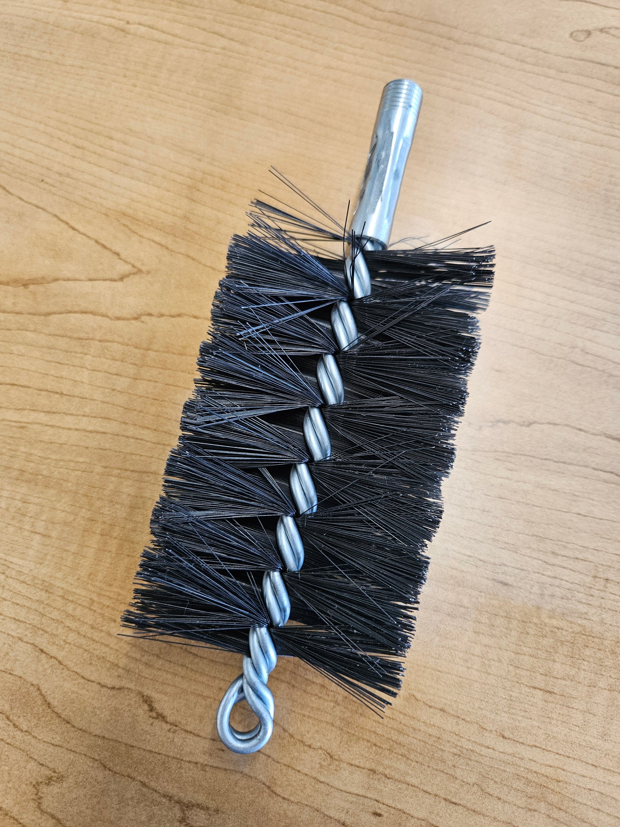 398 Flue Brush, Flat Baffle, 3/4"WX3"L,1/4"NPT