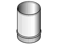 6757 Kit, 8" Chimney Conversion Adapter, CL