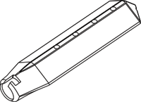 9710 Aerator, 310SS, Tapered Collar, Max