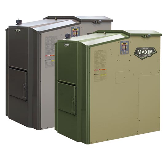 Maxim Corn and Pellet Boilers